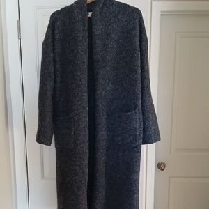 Women's Gray Long Coat